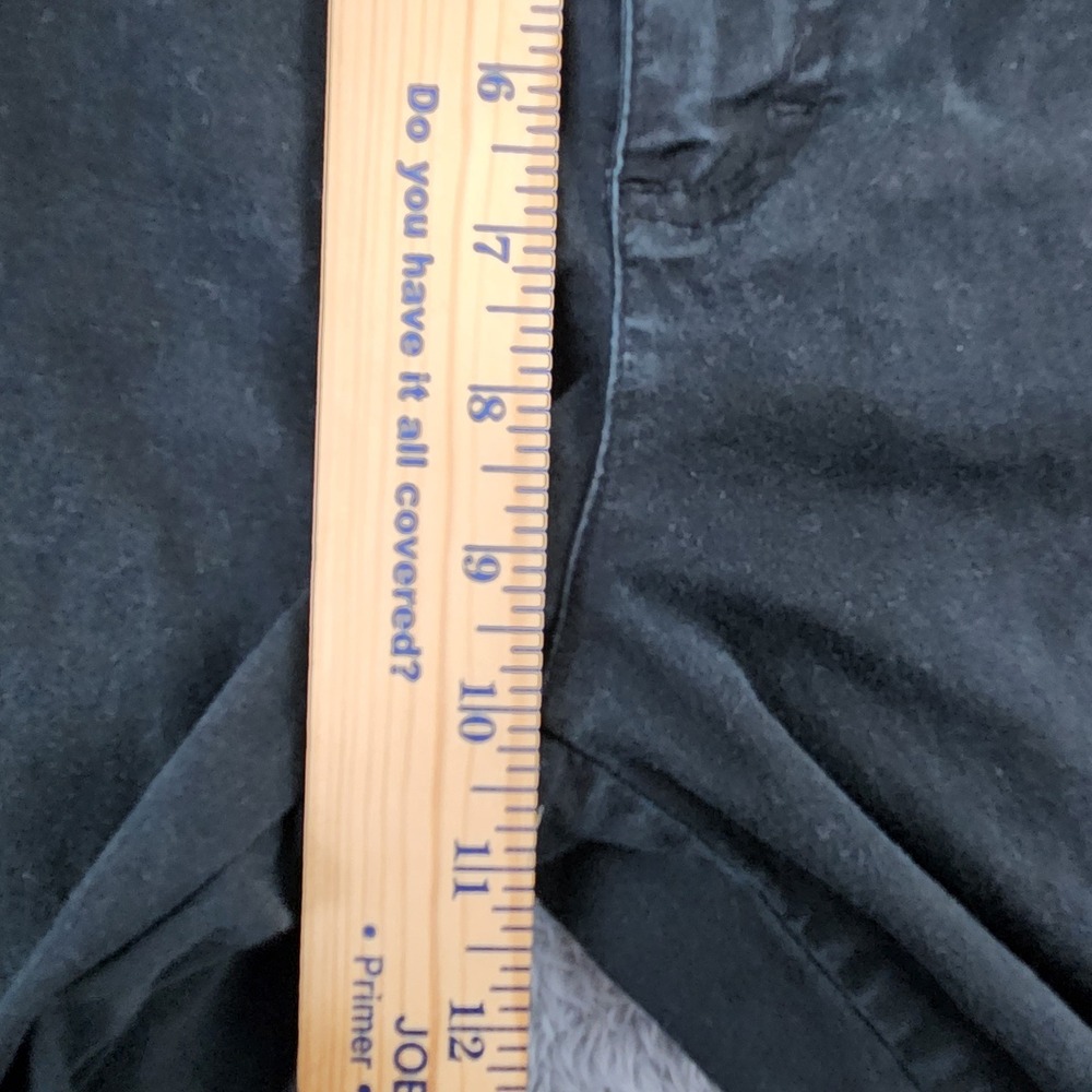 White Stag Capris Women 6 Black Soot Stretch Cropped Pants WS513240 Cotton Blend - Picture 8 of 11